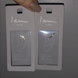 2 for 10 Cartilage Earrings NEW never used